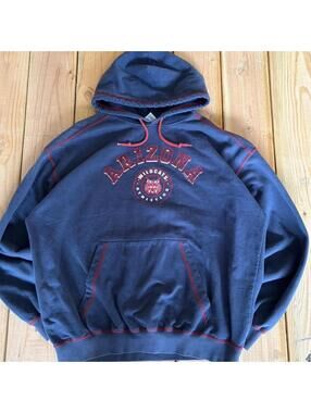 Blue and red university of Arizona Wildcats hoodie CSA